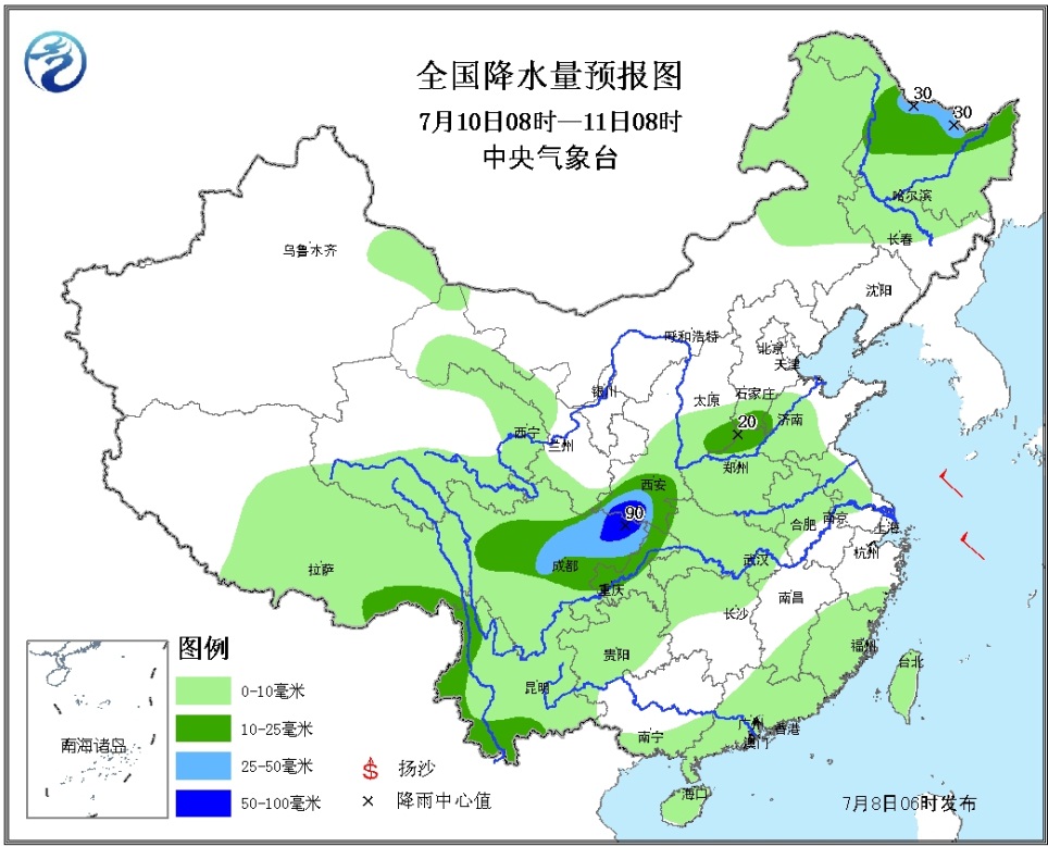 西桥镇最新天气预报